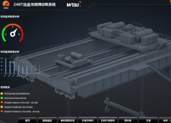 冶金鑄造起重機在線故障診斷系統(電機、減速機、行車輪故障診斷)