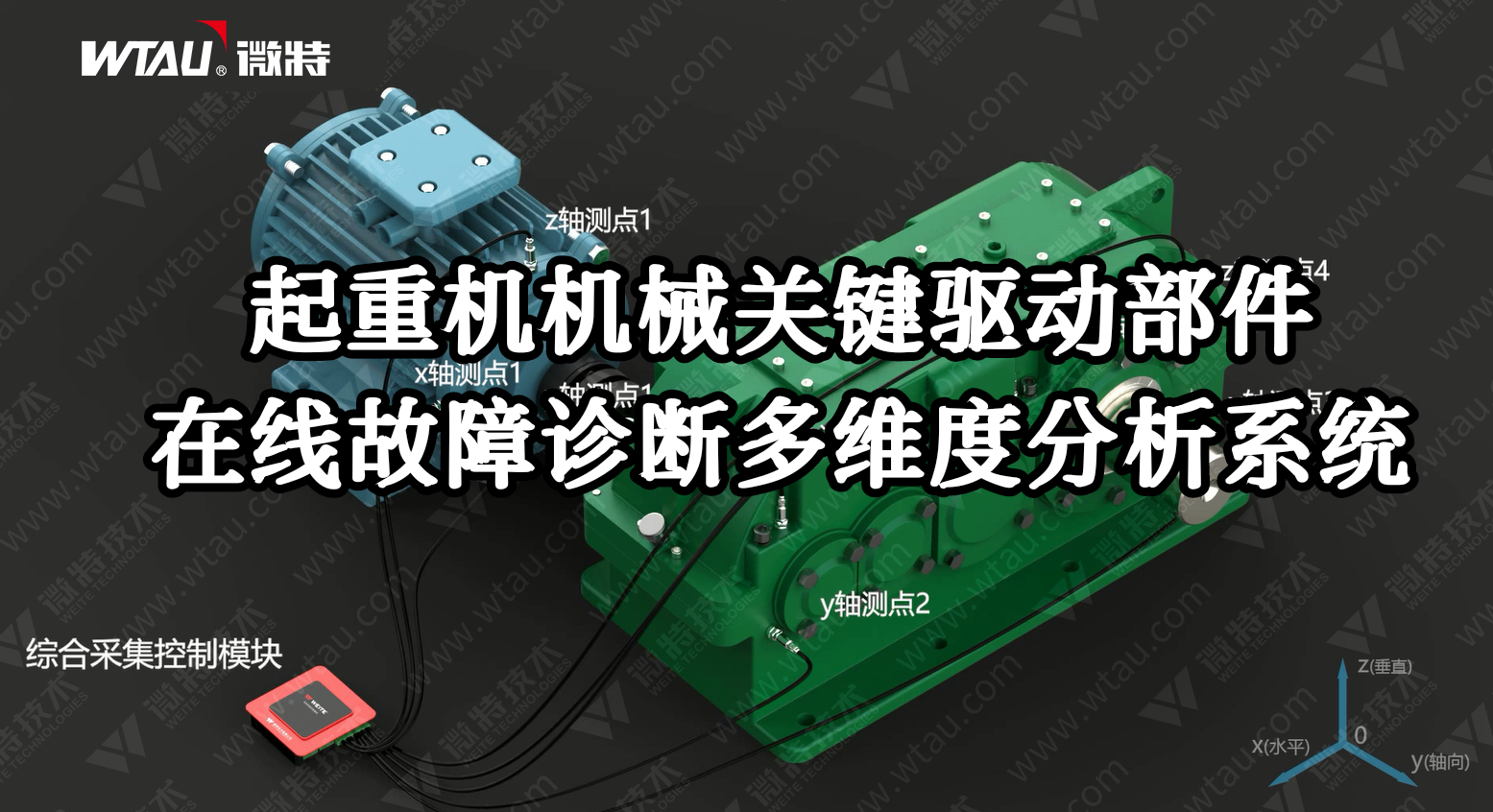 產(chǎn)品推薦 ▏起重機在線故障診斷多維度分析系統(tǒng)（3D動畫）！